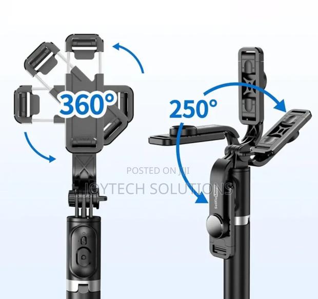 Selfie Stick With 3stanges Trip Mode, Selfie Mode and Handhe - thumbnail 2