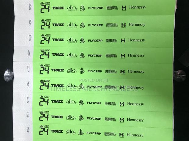 Wholesale Printed Wristband for Events at 15bob for 2000pieces - thumbnail 3