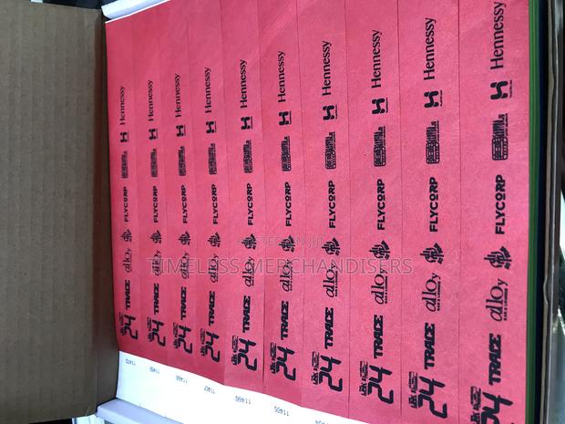 Wholesale Printed Wristband for Events at 15bob for 2000pieces