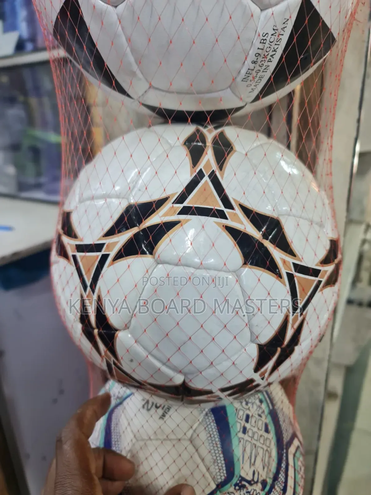 White Soccer Balls. Soccer Balls