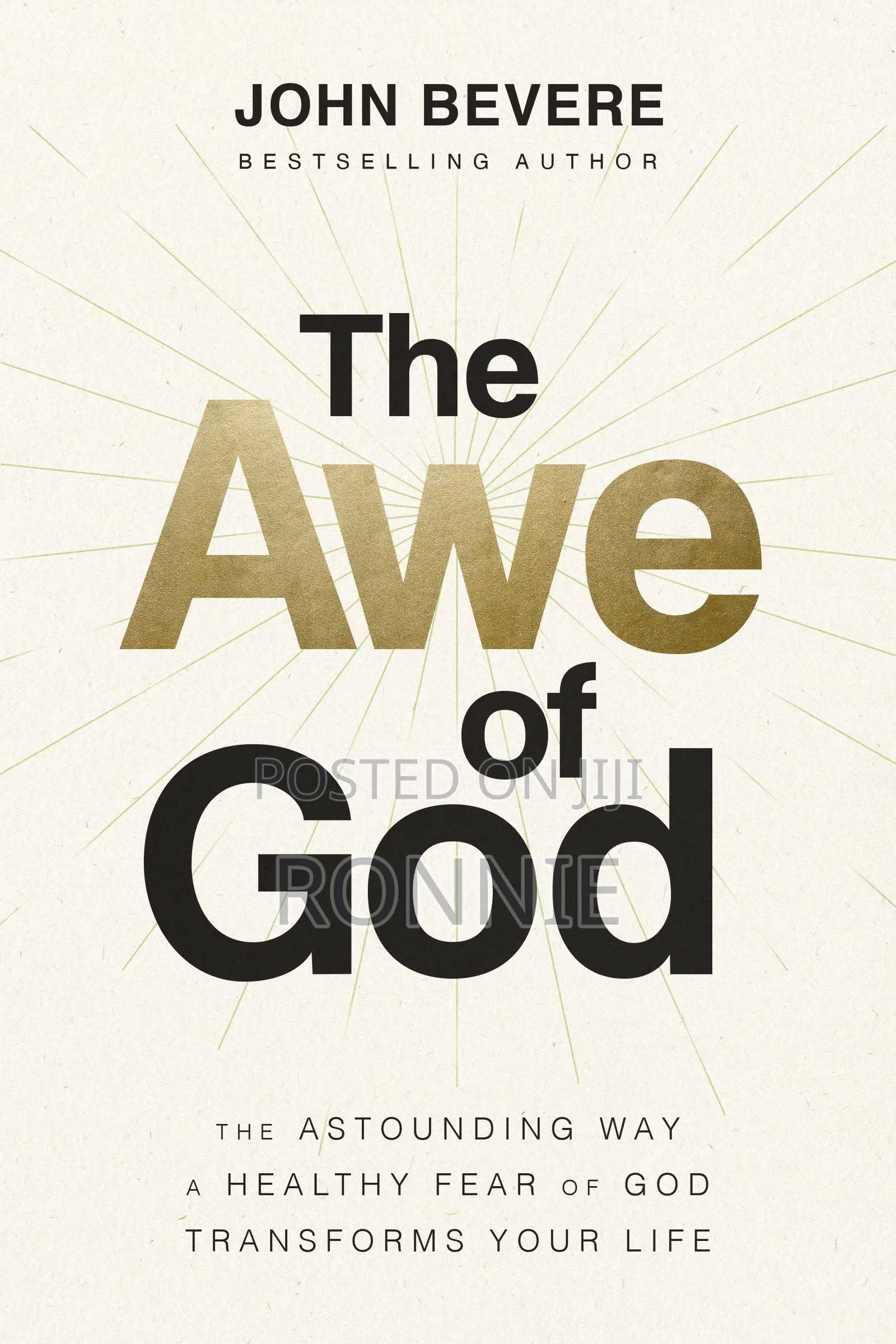 The Awe of God Book by John Bevere