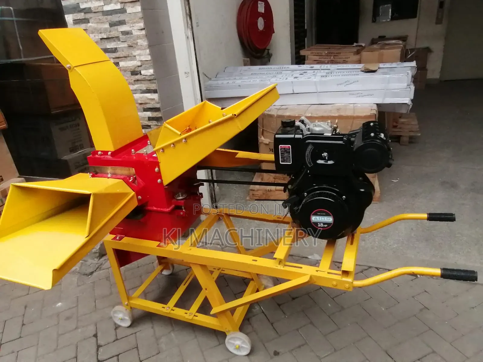 MULTIPURPOSE Feedchopper Diesel Engine.
