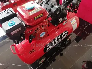 AICO JAPAN AIR Compressor 100l Capacity Petrol Powered.