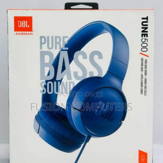 JBL Tune 500 Wired Over Ear Headphone - main view