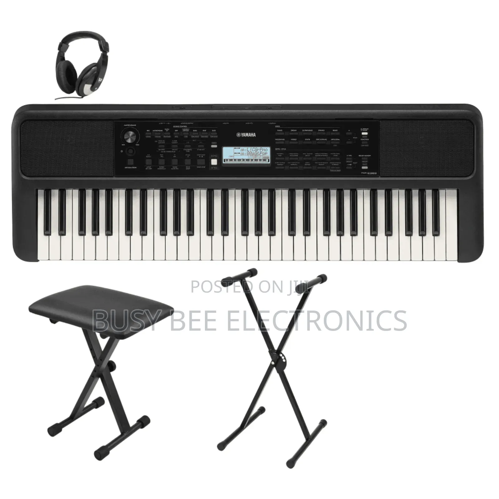 Yamaha PSR E383 Portable Keyboard Standard Package