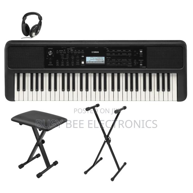 Yamaha PSR E383 Portable Keyboard Standard Package - main view