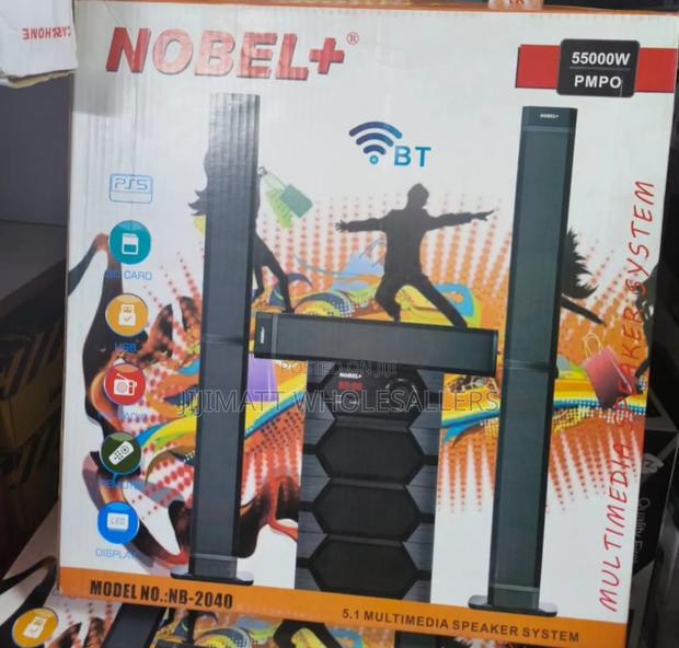 Nobel+ Tall Boy Speakers-Hometheare-55000w Pmpo- Nb 2040