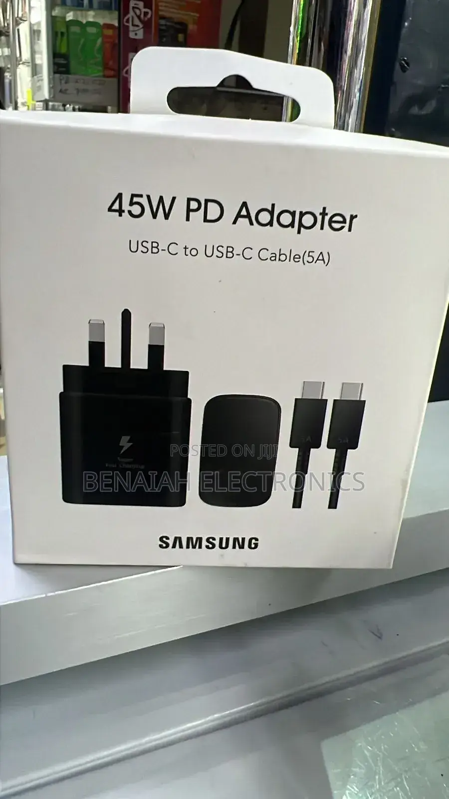 Samsung Charger.45 Watts Pd Adapter.Super Fast Charger(New)