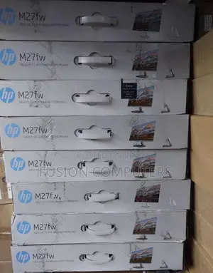 HP M27fw 27" FHD Ultra Slim LED Monitor White Color M27fw!