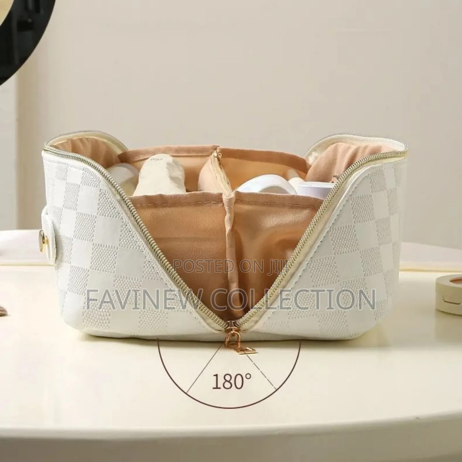 Pu Leather Cosmetic Storage Bags