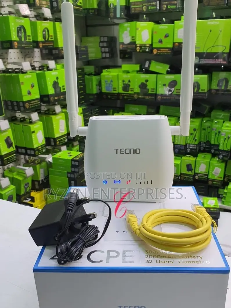 TECNO 4G Router/ TECNO SIM Card Router