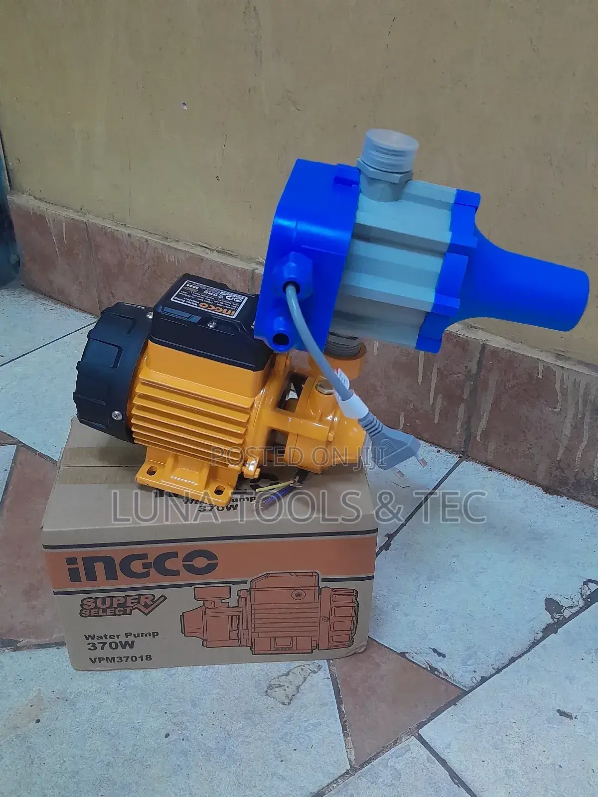 0.5hp Service Pump,With Automatic Pressure Control.