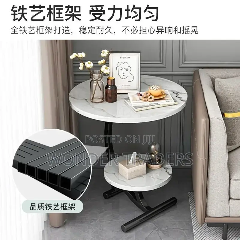 *Double Layer Side /Bedside Cabinet/Coffee Table