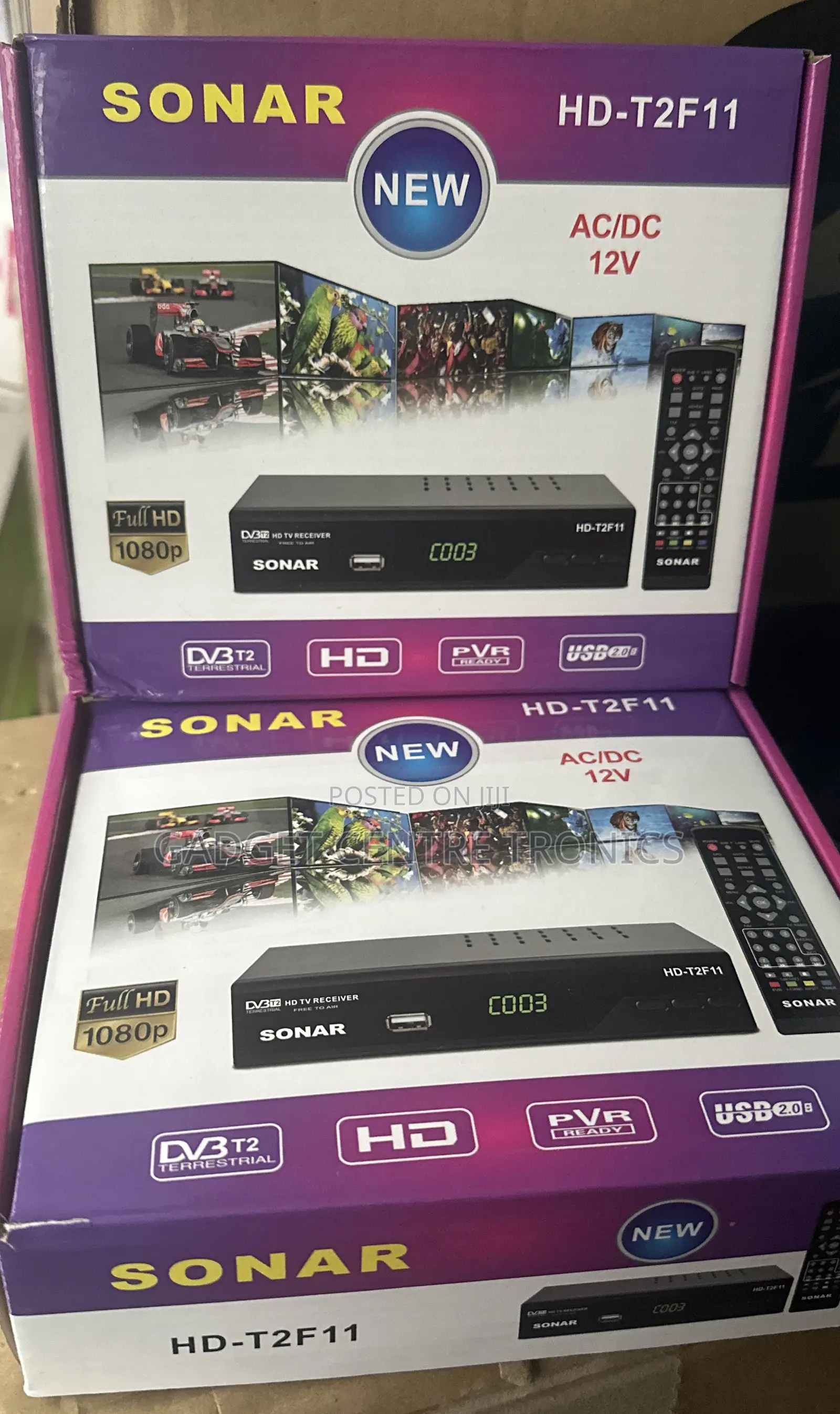 New Sonar Free to Air Decoder