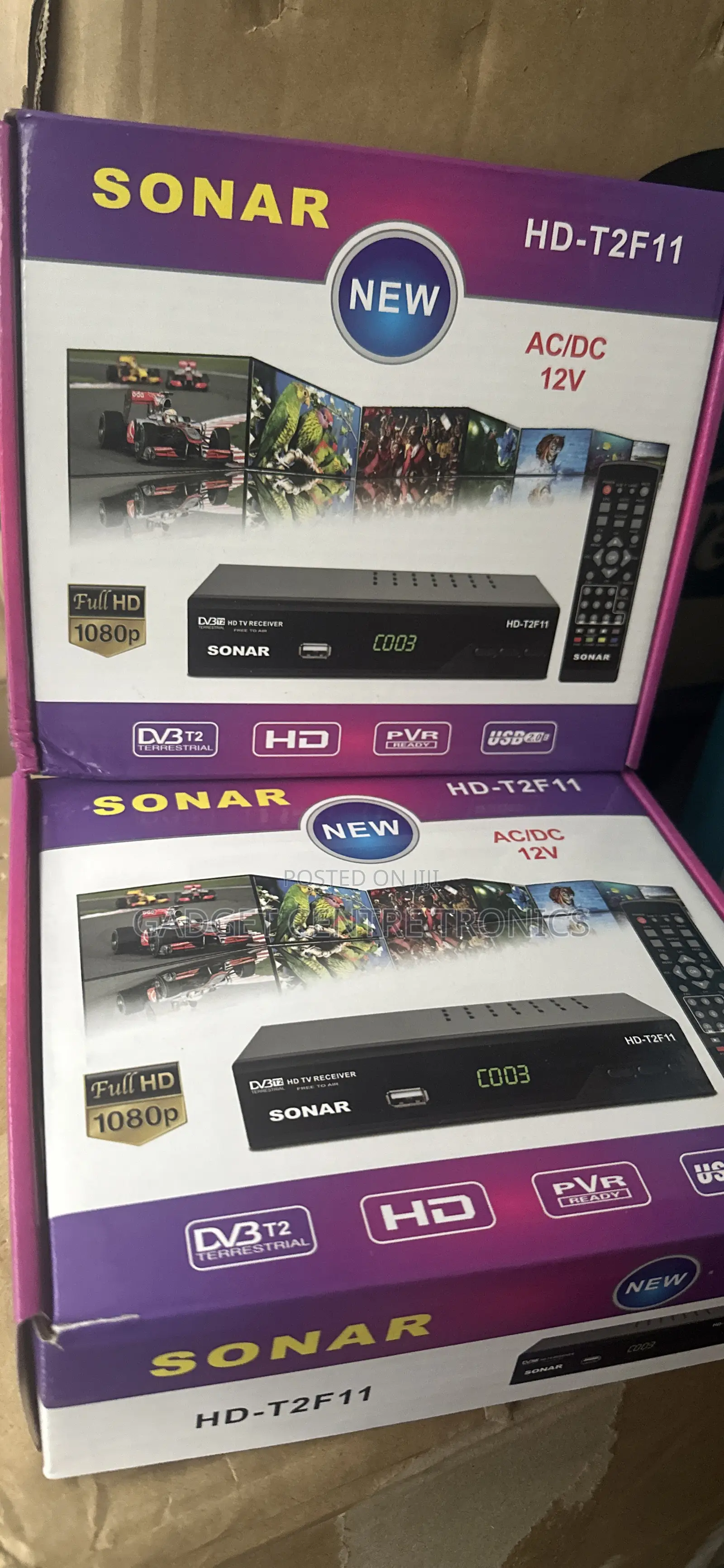 New Sonar Free to Air Decoder