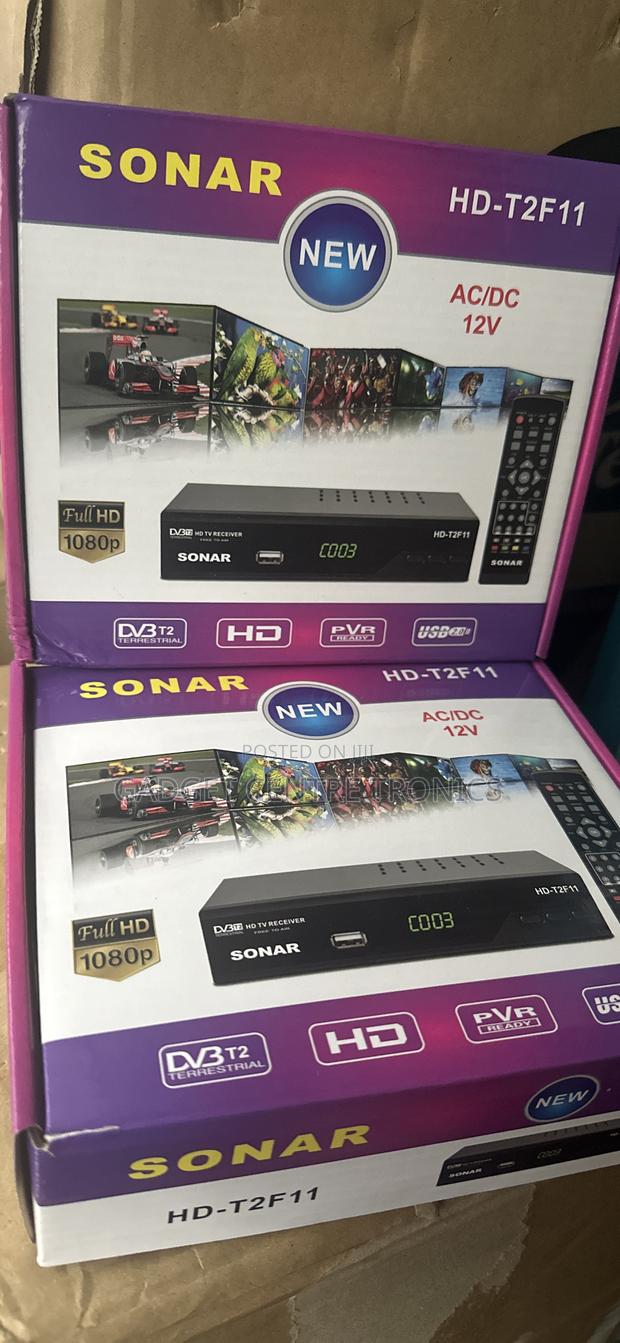 New Sonar Free to Air Decoder - main view