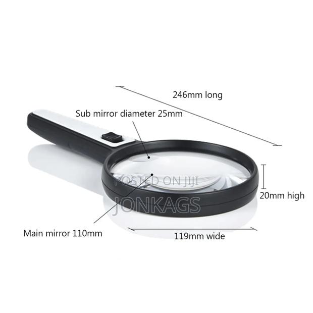 4 LED Illuminated Magnifying Glass - thumbnail 6