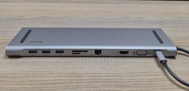 Baseus 10-in-1 USB C Hub Docking Station, - thumbnail 3