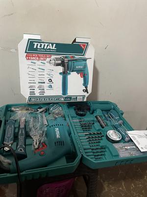 Total 115 PCS Tools Set Hammer Drill Complete Tool Set - main view