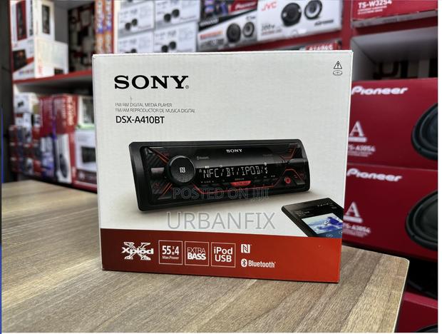 Sony DSX-A410bt Bluetooth Car Radio With Fm, Usb, Aux