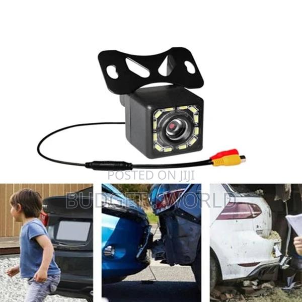 (12 Led)} Reverse Camera Fit Universal Cars, Suv, Trucks, R