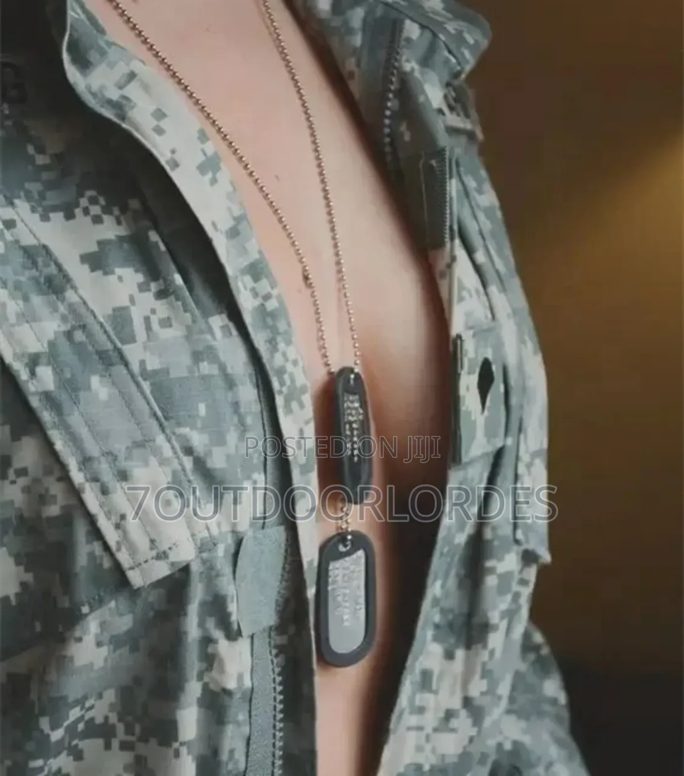 Military Dog Tags (Chain)