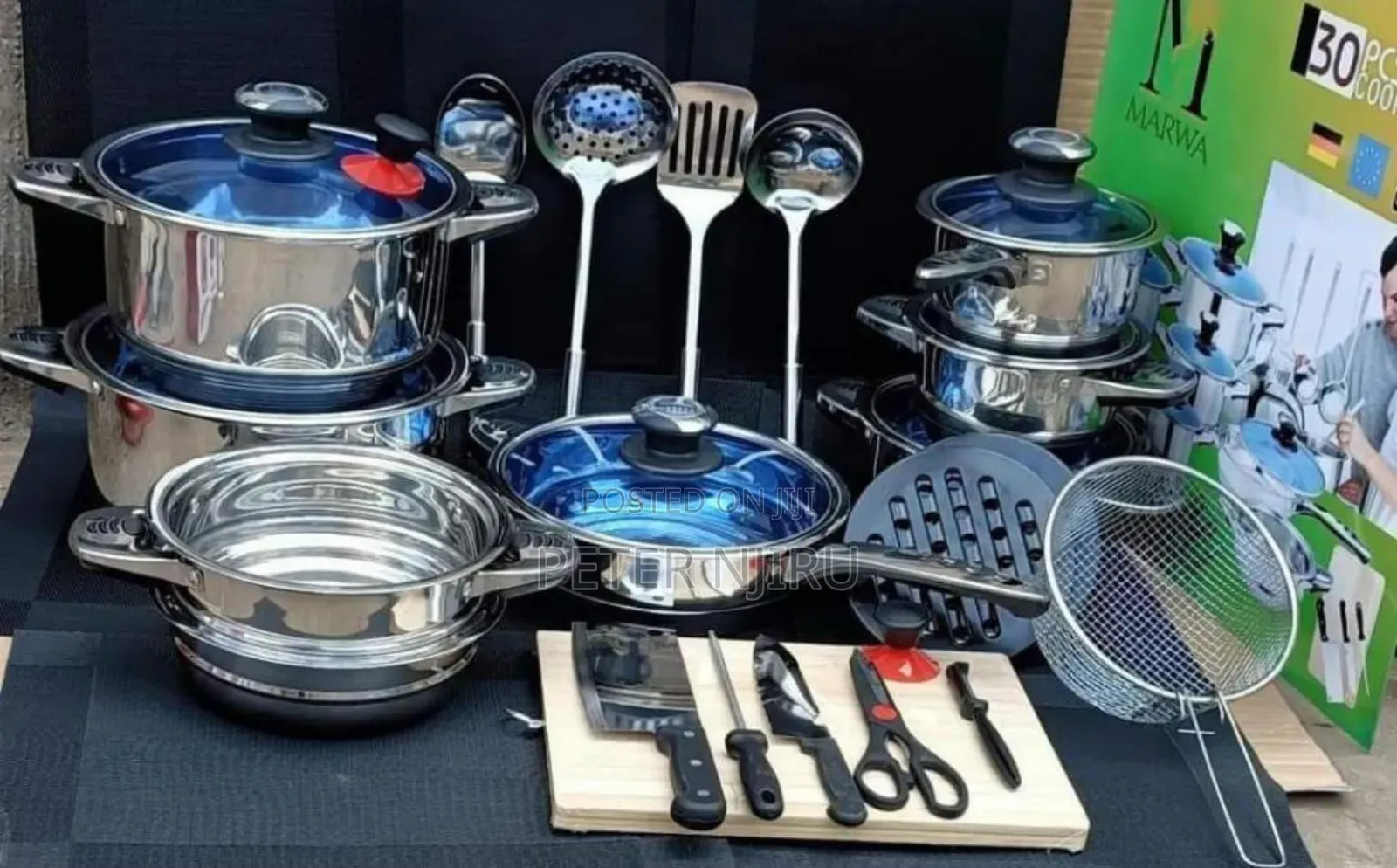 30 PCS Marwa Cookware Set