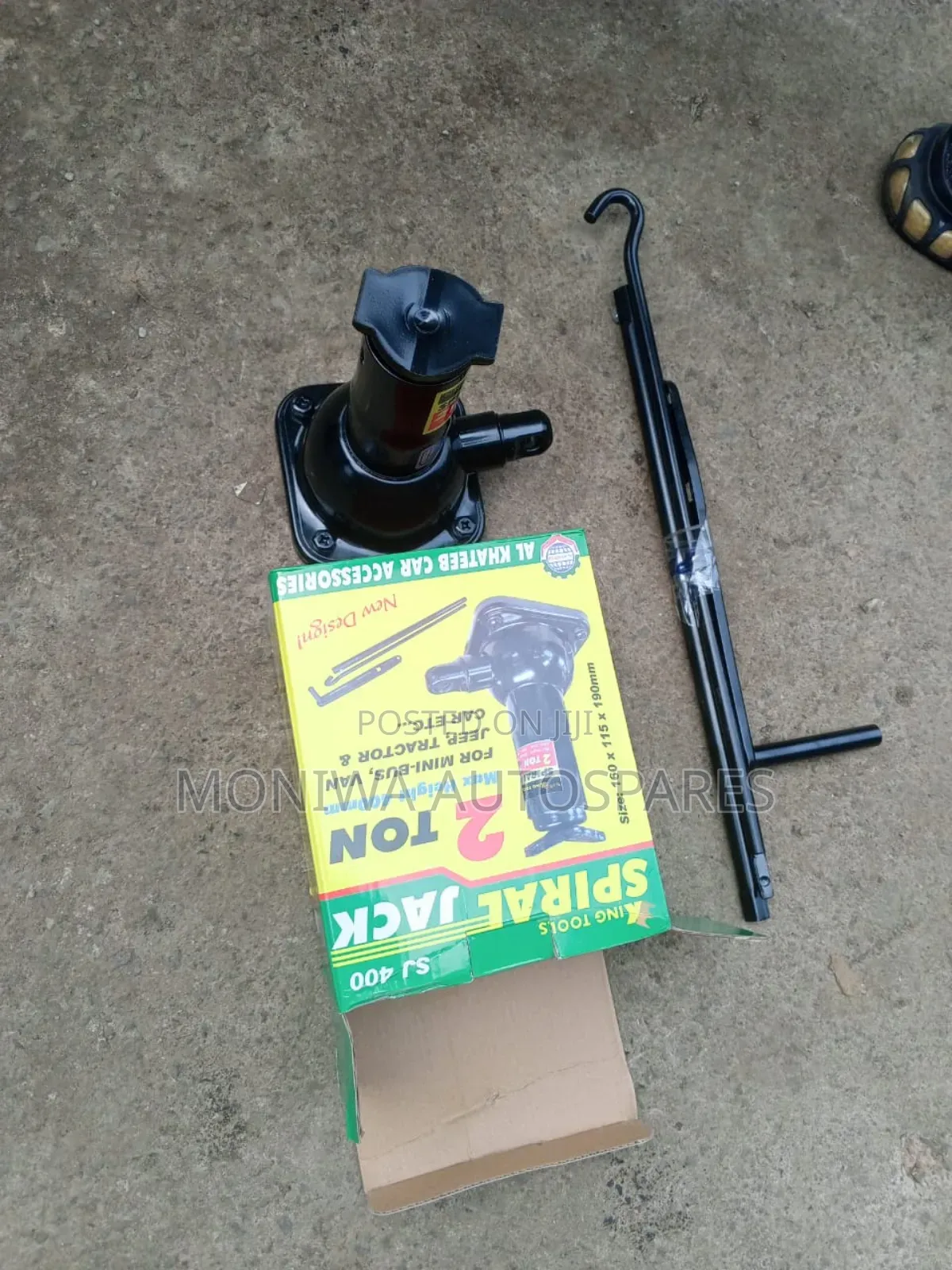 Spiral Jack Toyota Land Cruiser 2tones