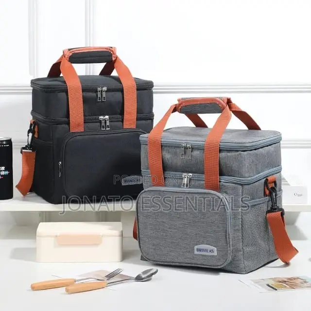 2 Layer Insulated Lunch Bag