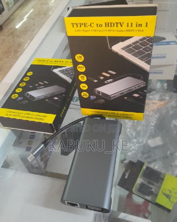11-in-1 Fast Usb Type C Hub for Dual Docking Station - main view