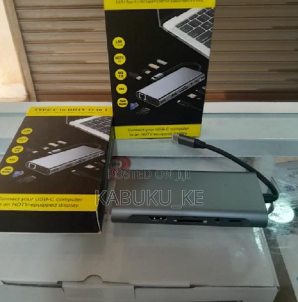 USB Type-C to HDMI 11 in 1 USB Hub With Vga, Ethernet - main view