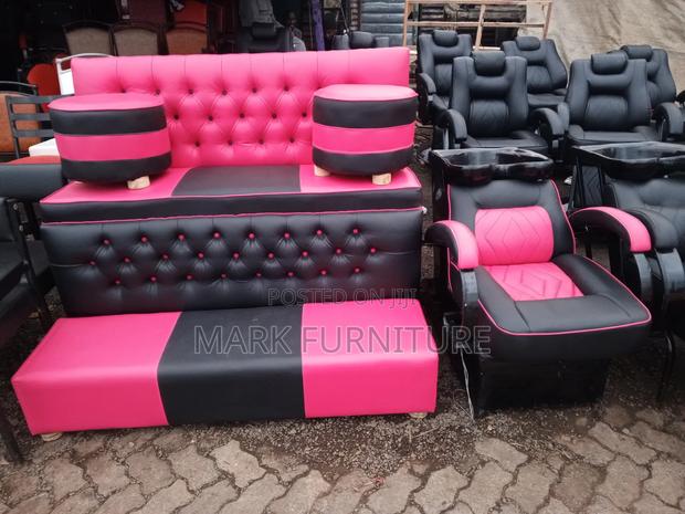 Pedicure Chair and Sink Salon Chair Set