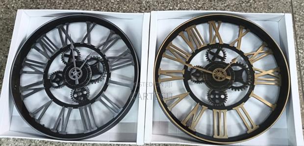 4 Gear Roman Vintage Wall Clock 50cm