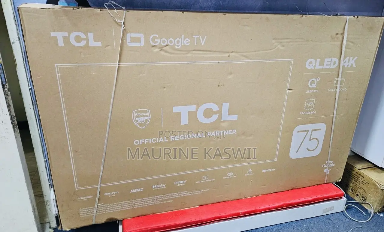 TCL 75′′ C655 (New 2024) Qled Pro Smart Google Tv 75c655