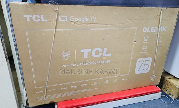 TCL 75′′ C655 (New 2024) Qled Pro Smart Google Tv 75c655