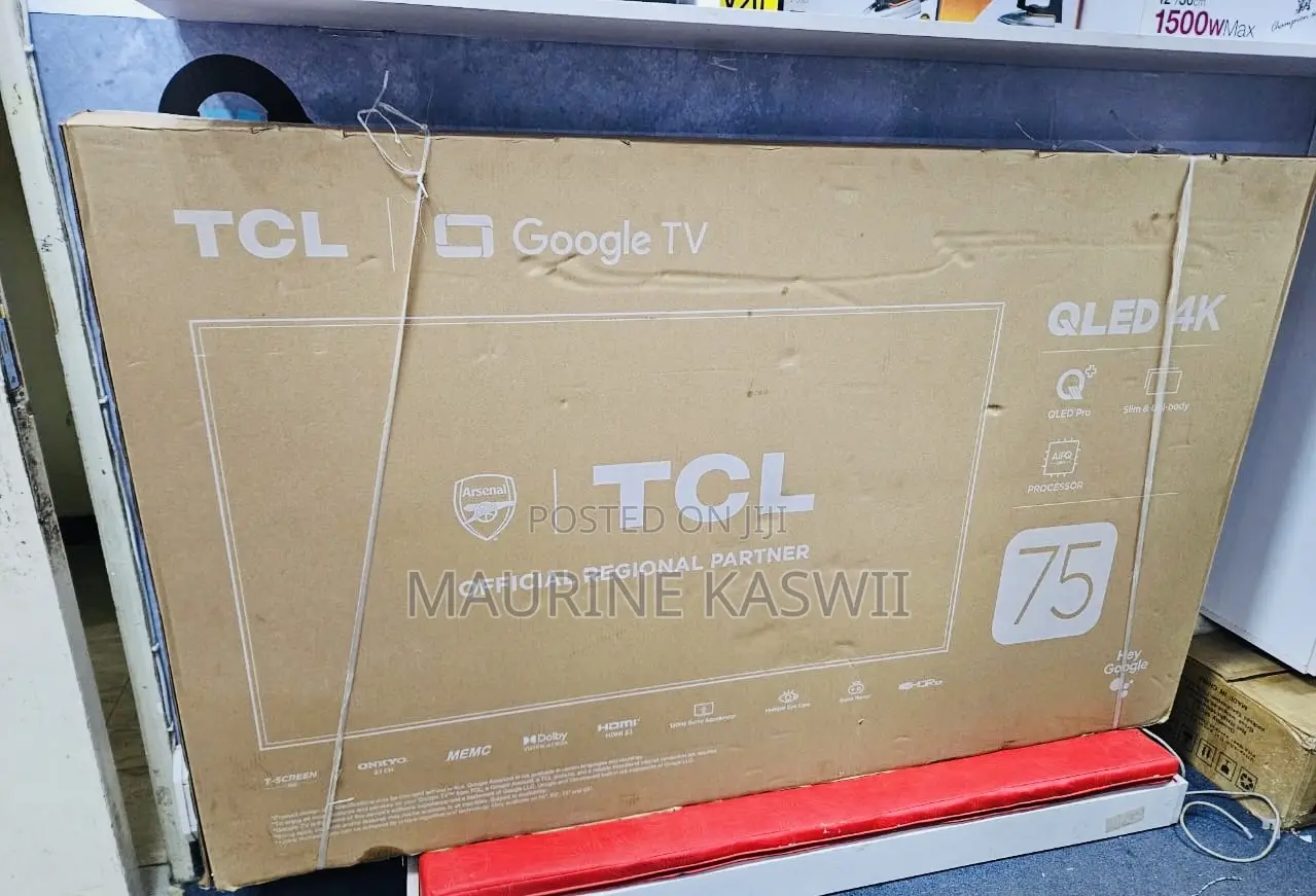 TCL 75′′ C655 (New 2024) Qled Pro Smart Google Tv 75c655