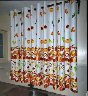 Fruit Themed Kitchen Window Curtains
