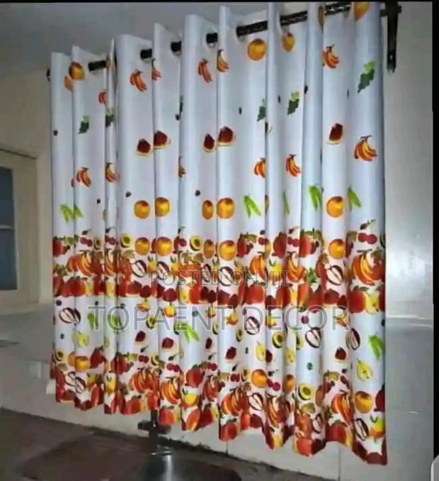 Fruit Themed Kitchen Window Curtains