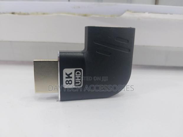 Hdmi 90 Degree Right Angle Port Saver Adapter Male to Female