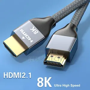 Certified 60HZ HDMI Cable 2.1 HDMI Braided Cord-48gbps