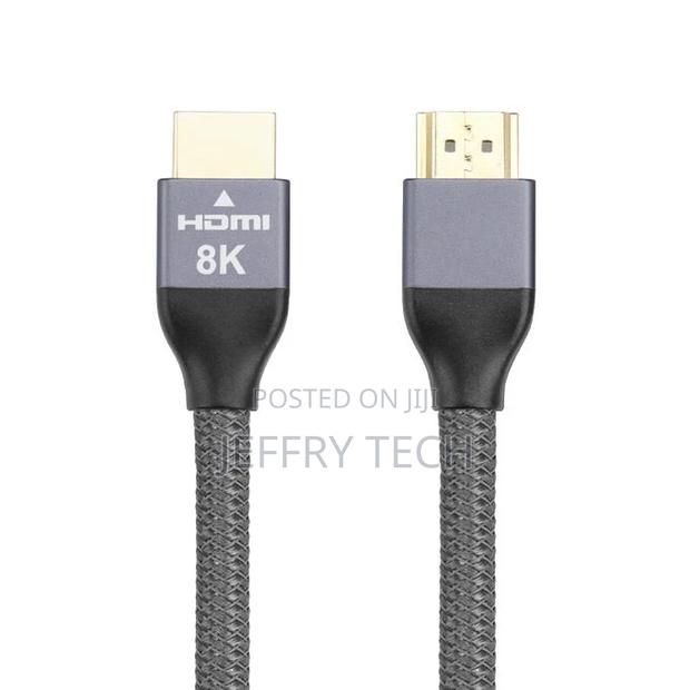 Certified 60HZ HDMI Cable 2.1 HDMI Braided Cord-48gbps - thumbnail 2