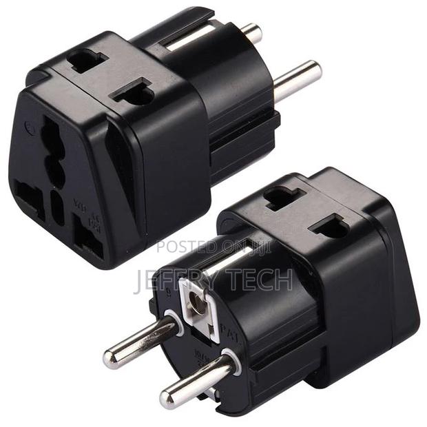 WD-9 Portable Universal Plug to (French / German) EU Plug Ad