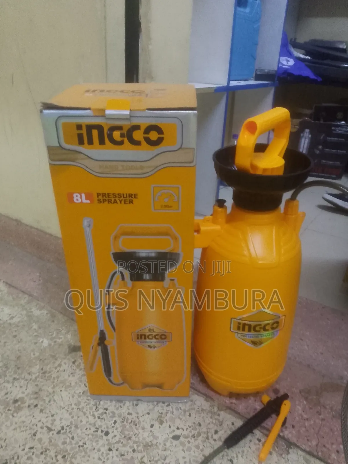 Ingco Pressure Sprayer 8L