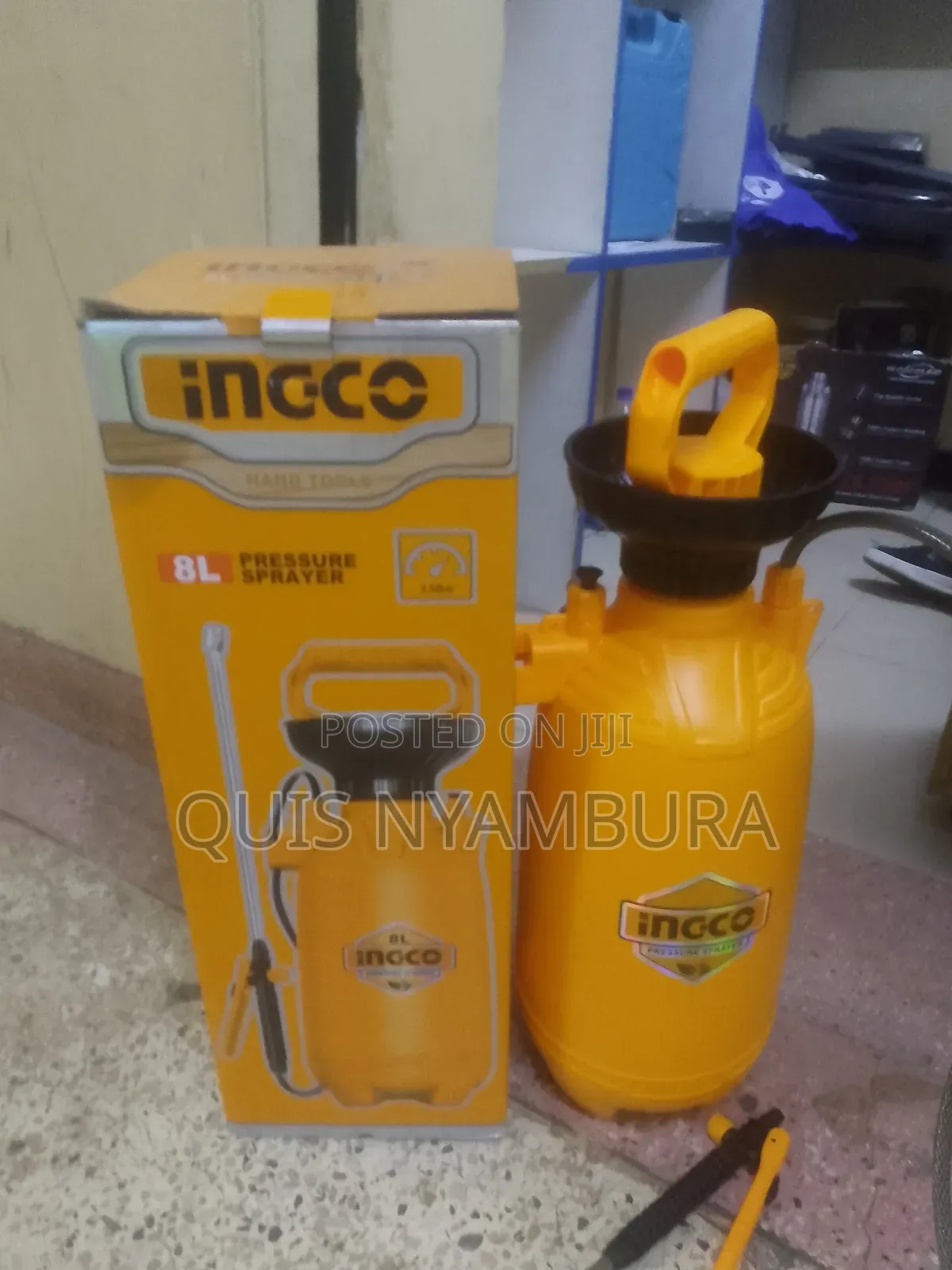 Ingco Pressure Sprayer 8L