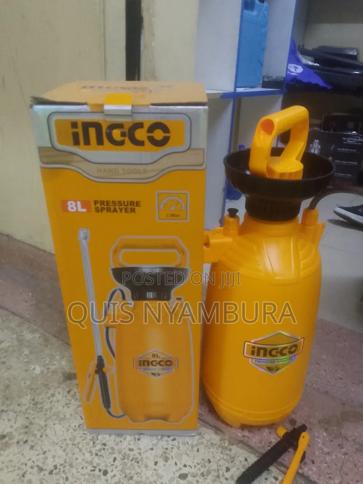 Ingco Pressure Sprayer 8L