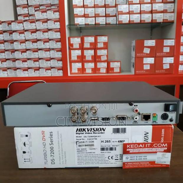 Hikvision Upgraded DS-7204HQHI- 4CH Turbo HD Metal DVR