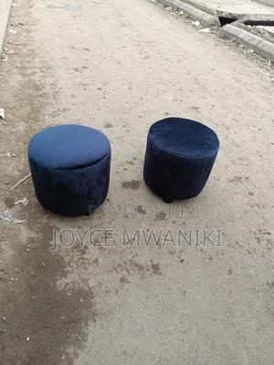 Salon Pedicure Stools, Black - thumbnail 2