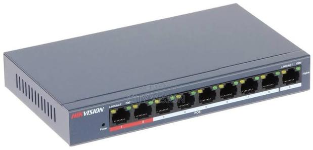 8 Port Fast Ethernet Unmanaged POE Switch DS-3E0109P-E/M(B) - main view