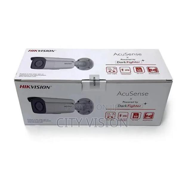 4 MP Acusense Fixed Bullet Network Camera DS-2CD2T46G2-2I/4I - main view