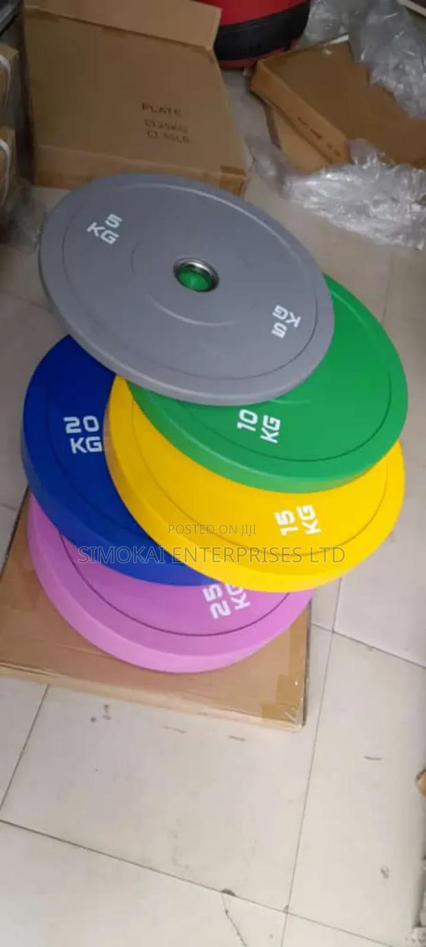 5 To 25kg Bumper Plates